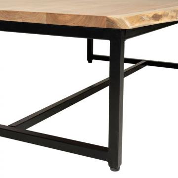 Table Basse Indus Brooklyn Bois Métal