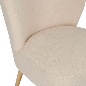 Fauteuil Claudine Ivoire