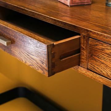 Console Métal Chêne Scarlett