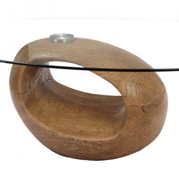 Table Basse Rocher Chêne