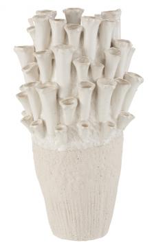 Vase Anemone Céramique Beige