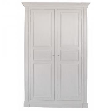 Armoire 2 Portes Pin Ecru Rivoli (démontable)