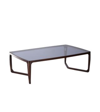 Table Basse Rectangulaire Arco Frêne Verre Athezza