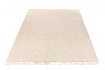 Tapis Franges Coton Crème 300x200