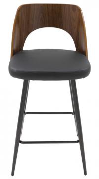 Chaise de Comptoir Austin Simili Noir