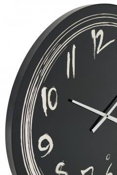 Horloge Murale Led Lumière Bleue