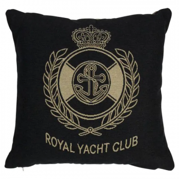 2 Coussins Gobelin Royal Yatch Club Anthracite