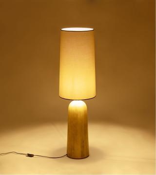 Lampe Bahia Manguier Naturel Abj Ecru 110cm