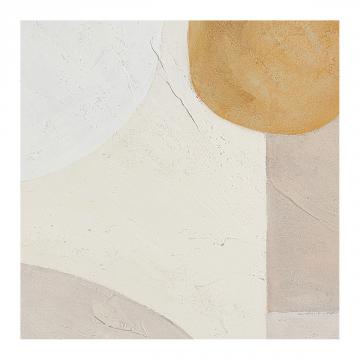 Tableau Soleil Levant Blanc d'Ivoire 90*120