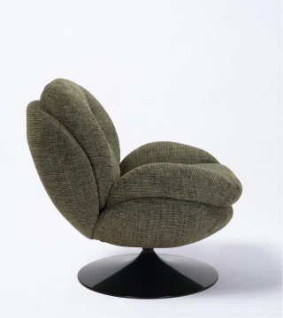 Fauteuil Memento Chiné Vert Mousse Athezza