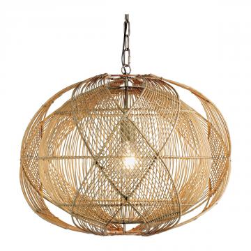 Suspension Nakisha Rotin Naturel