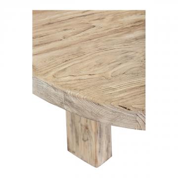 Table Basse BAO Orme Recyclé Naturel GM Blanc d'Ivoire