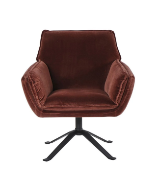 Fauteuil Coventry Velours (2 couleurs) Athezza
