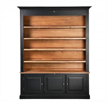 Bibliothèque Fontainebleau 3 Portes Bois Massif