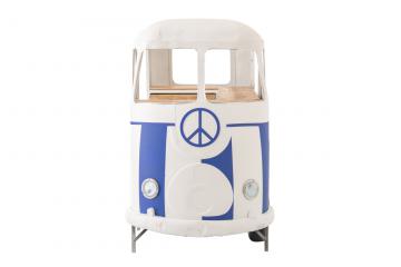 Meuble Bar Van Vintage Ligné Bleu