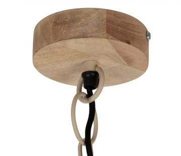 Suspension Bois Métal Indus Ferese Sable GM