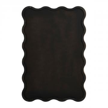 Miroir Lumia Bois Blanchi Blanc d'Ivoire 100x65