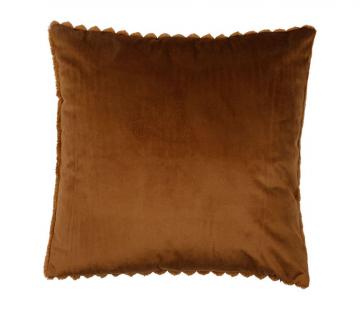 Coussin Klosen Velours Camel 45*45