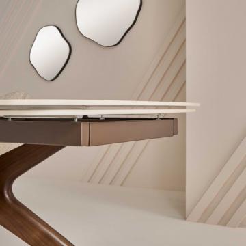 Table Céramique Travertin Tivoli Extensible
