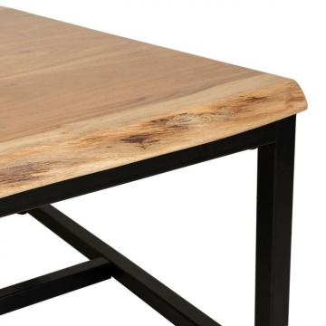 Table Basse Indus Brooklyn Bois Métal