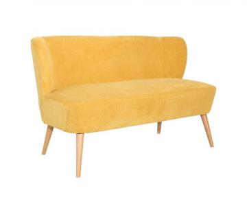 Canapé 2 Places Eléonore Moutarde