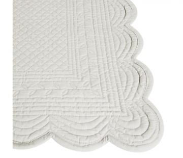 6 x Sets de Table Boutis Gris