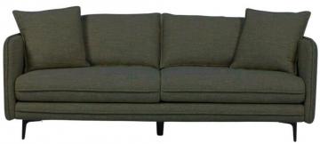 Canapé Modene Chiné Vert 3 Places Athezza