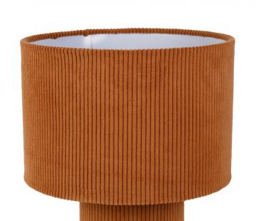 Lampe Element Terracotta Velours Côtelé
