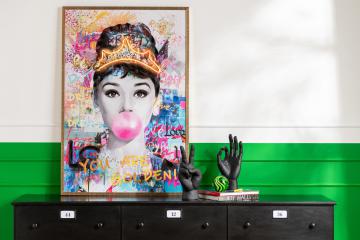 Tableau Led Lady 83*123