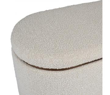 Banc Coffre x2 Blanc Alpinia