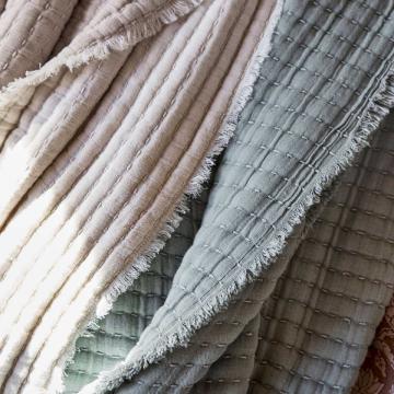 Couvre-Lit Tivoli Lin/Ivoire 240*260