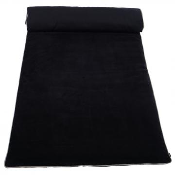Housse d'Edredon New Delhi Velours Noir 85x200