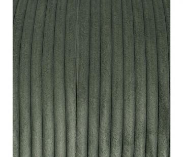 Fauteuil Pouf Sola 1 Place Velours Côtelé Vert