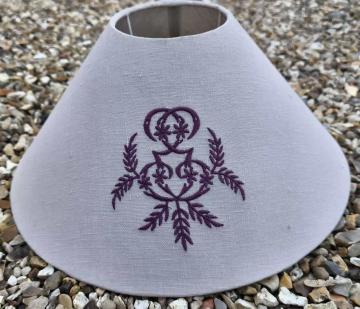 Abat-Jour Bourgogne ø30cm Coquecigrues