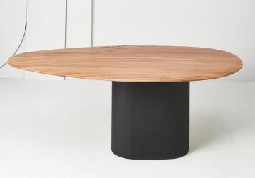 Table Galet Contemporaine Suar Massif