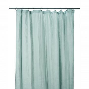 2 x Rideaux Dili Céladon Voile de Coton 120x280
