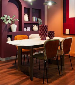 Table à Manger Chêne Pierre Manre Athezza 180cm