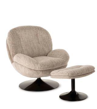 Fauteuil Memento Chiné Beige Athezza -NEW-