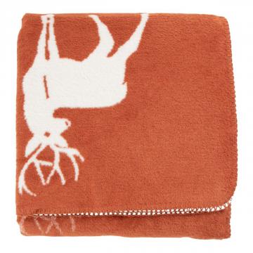 Plaid Cerf Rouille 150*200