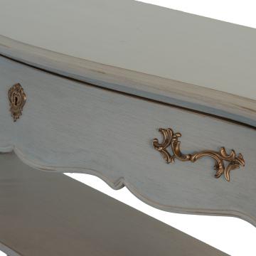 Console 1 Tiroir Murano Taupe GM