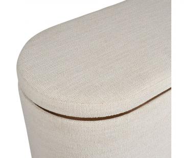 Banc Coffre x2 Alpinia Blanc