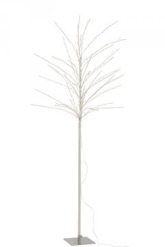 Arbre Dénudé Métal Argent Leds 171cm
