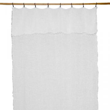 2 x Rideaux Bergame Lin Blanc 130*300