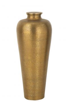 Vase Floor Alu Doré H101cm