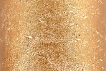 Bougie Boule Rustic Gold ø6cm