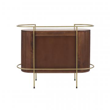 Buffet Artdeco Bois Métal Pomax