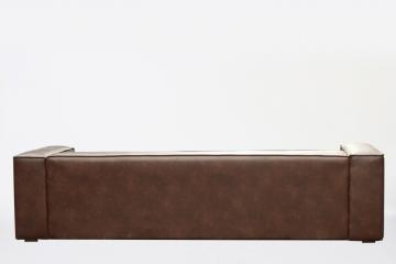 Canapé Moderne 4 Places Microfibres Marron 280cm