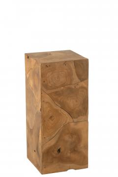 Colonne Puzzle Teck Naturel PM