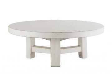 Table Basse BAO Orme Recyclé Blanc PM Blanc d'Ivoire