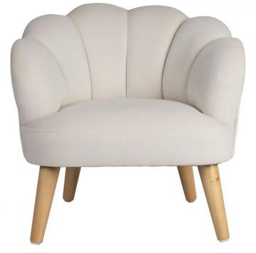 Fauteuil Enfant Adela Ecru Jardin d'Ulysse